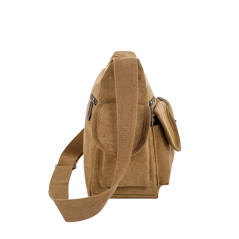 Men's Popular Versatile Attractive Simple Canvas Bags