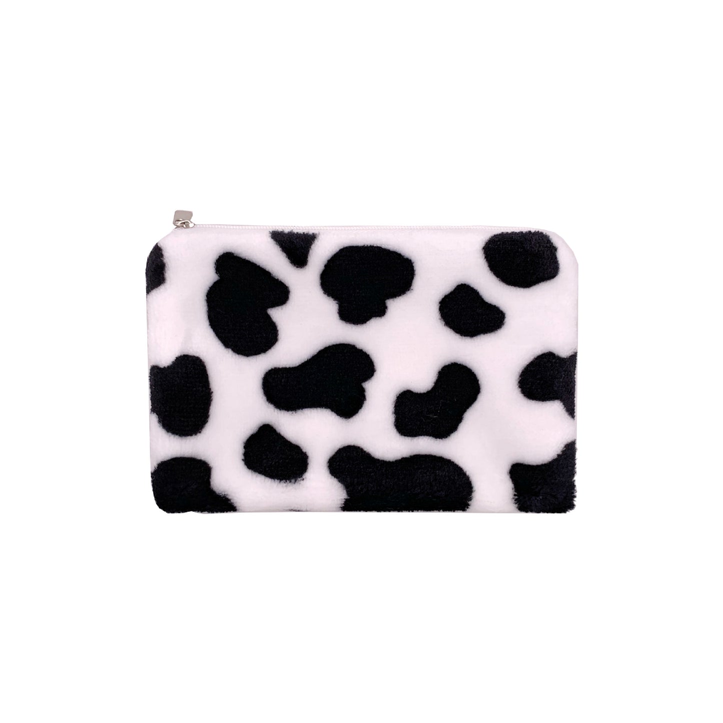 Cute Heart Plush Cow Mini Storage Coin Purses