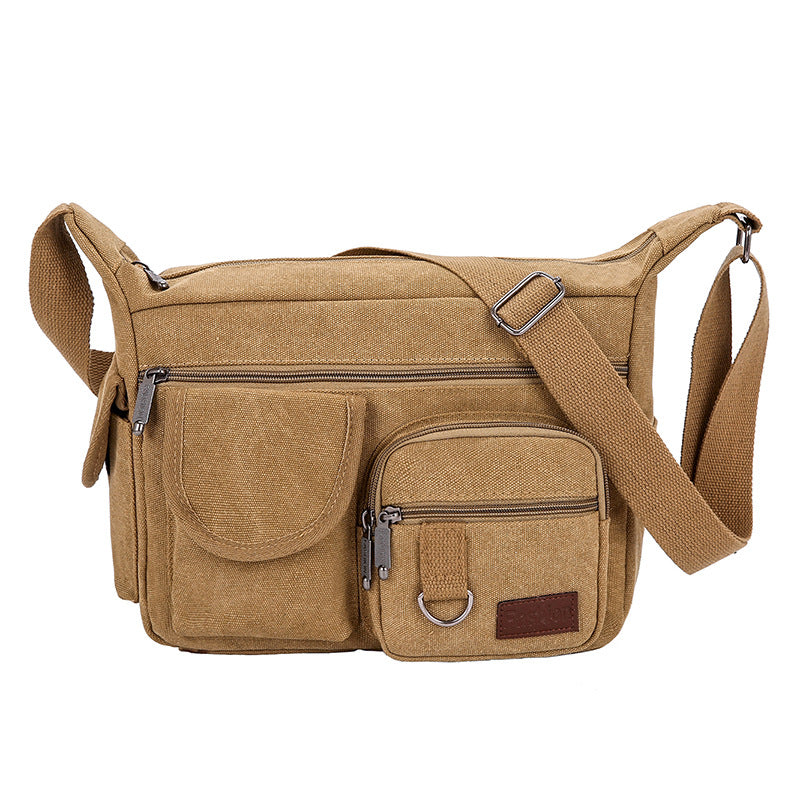 Men's Popular Versatile Attractive Simple Canvas Bags