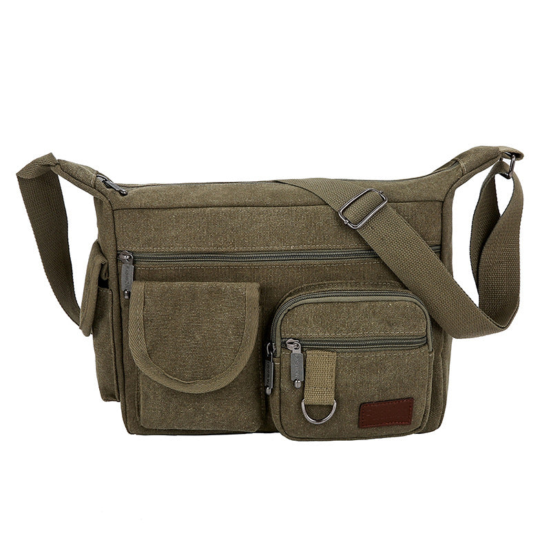 Men's Popular Versatile Attractive Simple Canvas Bags