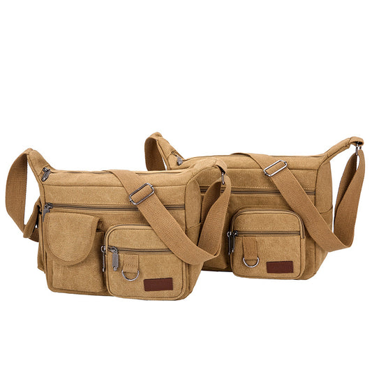 Men's Popular Versatile Attractive Simple Canvas Bags