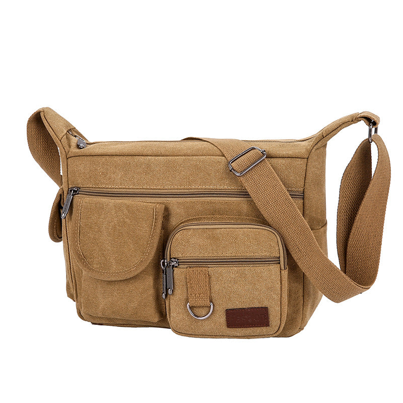 Men's Popular Versatile Attractive Simple Canvas Bags