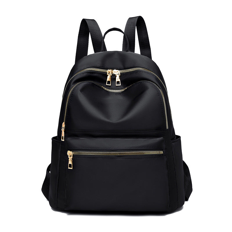 Women's Fashionable Korean Versatile Fashion Oxford Cloth Backpacks