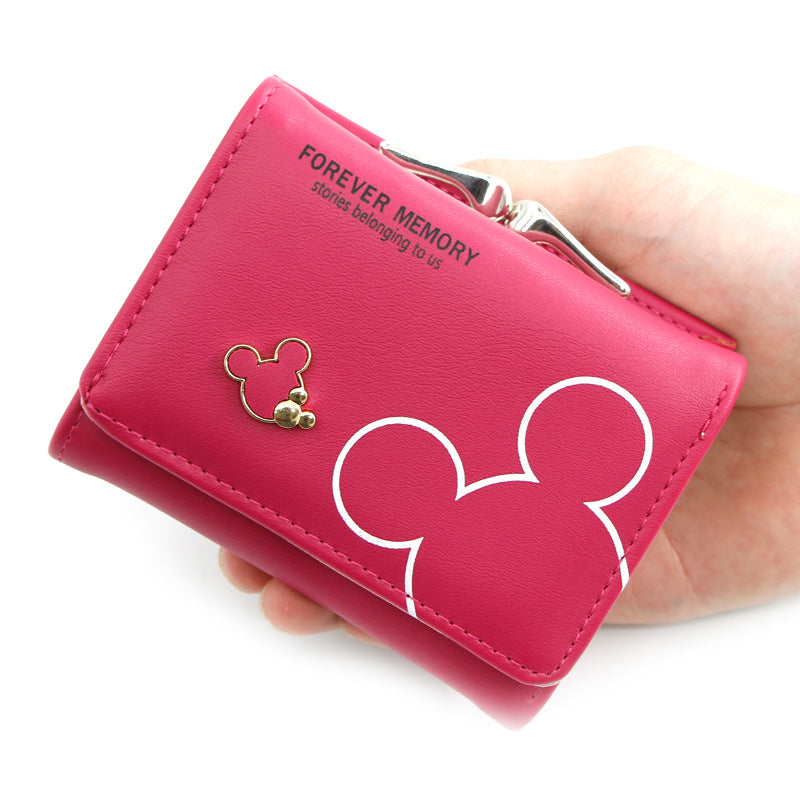 Women's Slouchy Small Korean Style Short Ladies Wallets