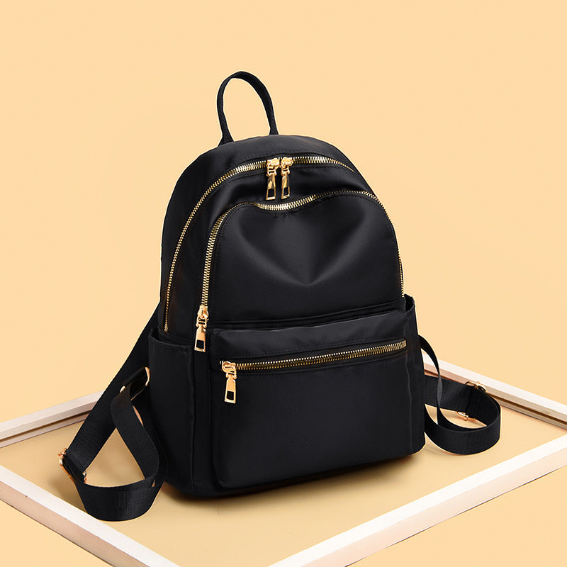 Women's Fashionable Korean Versatile Fashion Oxford Cloth Backpacks