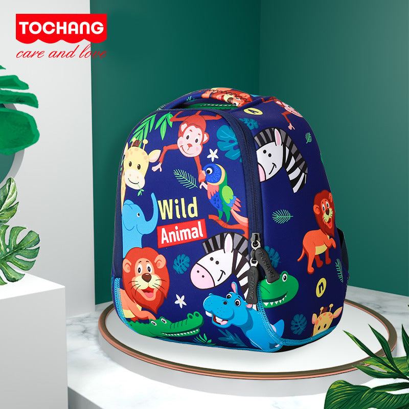 Children's Animal Primary Boys Cartoon Ultra Light Children's Backpacks