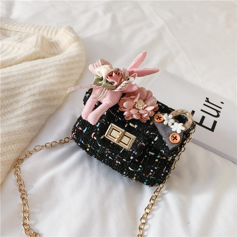 Children's Classic Style Cute Pearl Summer Princess Children's Shoulder Bags