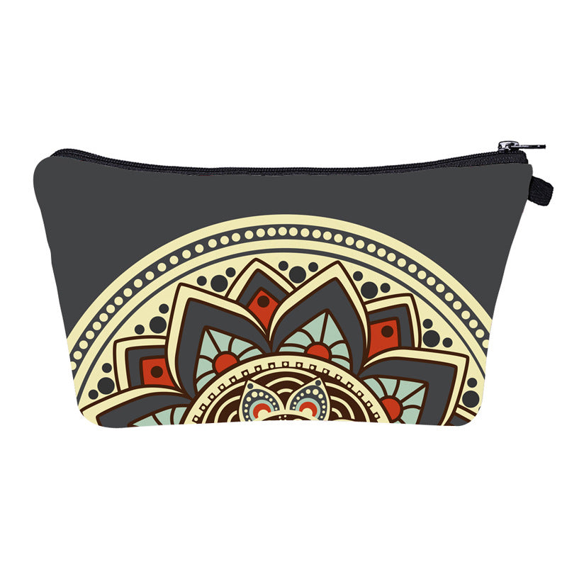 Sacs de rangement pour pochettes à motif imprimé Mandala pour femmes