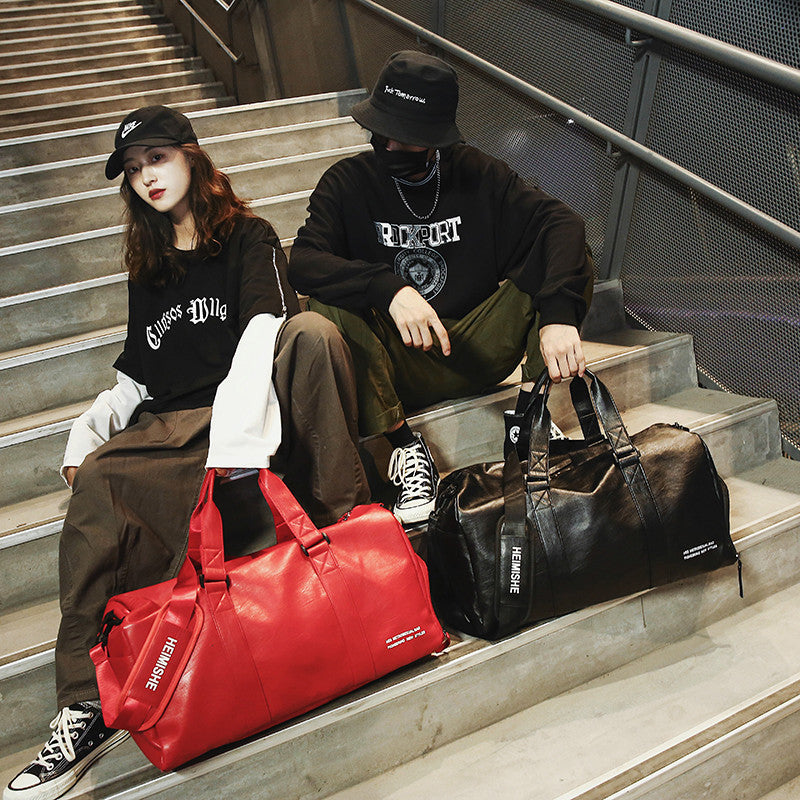 Trendy Cool Couple One Big Waterproof Travel Bags