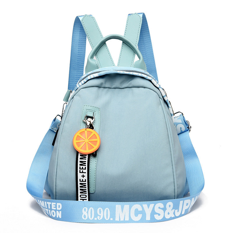 Women's Korean Oxford Cloth Leisure Shell Backpacks