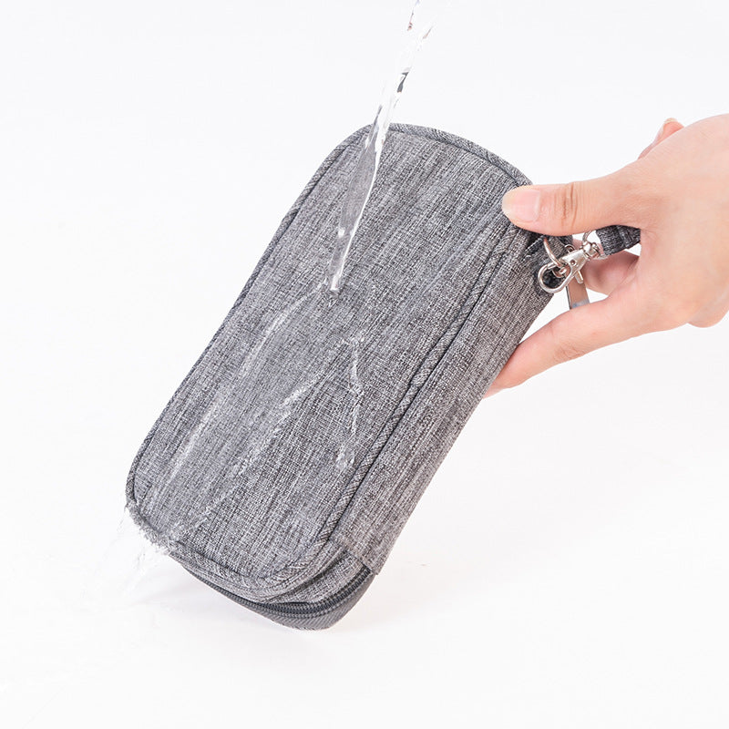 Data Packet Mini Power Bank Cable Bags