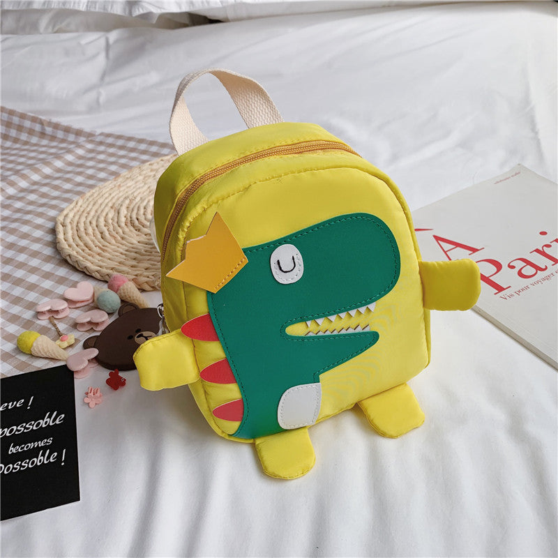 Children's Dinosaur Cartoon Versatile Korean Oxford Cloth Children's Backpacks