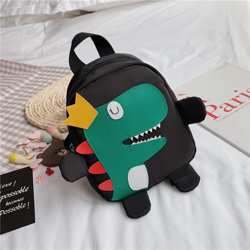 Children's Dinosaur Cartoon Versatile Korean Oxford Cloth Children's Backpacks