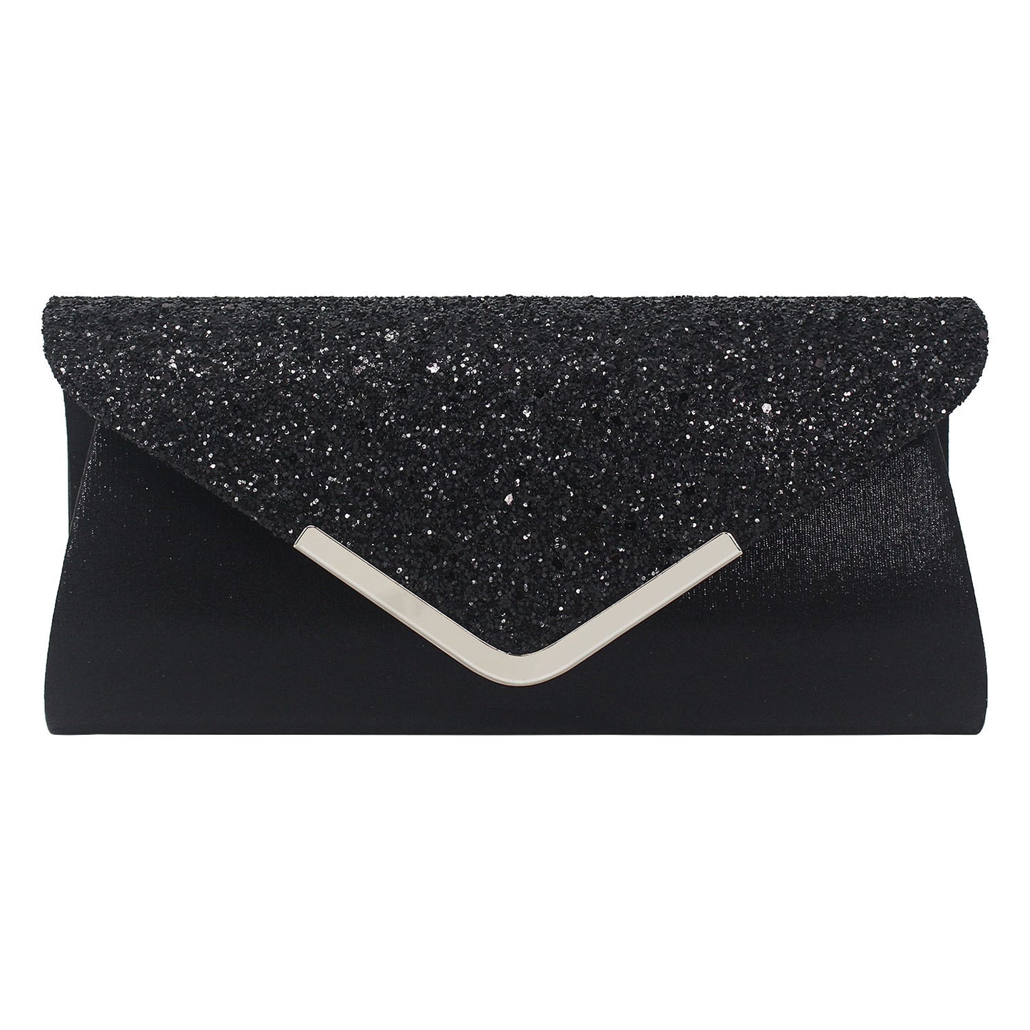 Women's Slouchy Fan Flash Material Dinner Evening Bags