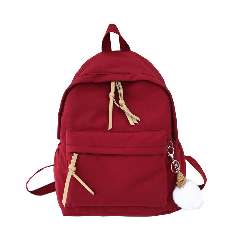 Women's Vintage Style Korean High College Junior Backpacks