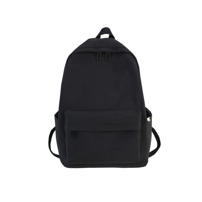 Color Nylon Junior High Female Korean Backpacks