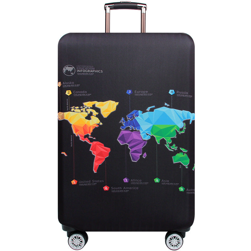 Optional Thin Protective Cover Suitcase Suite Travel Bags