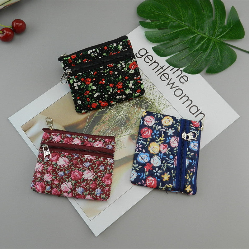 Women's Fabric Hand-held Small Cloth Mini Cotton Coin Purses