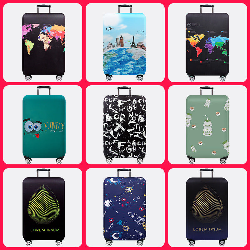 Optional Thin Protective Cover Suitcase Suite Travel Bags