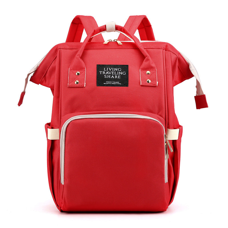 Capacity Fashion Mom Dry Wet Separation Backpacks