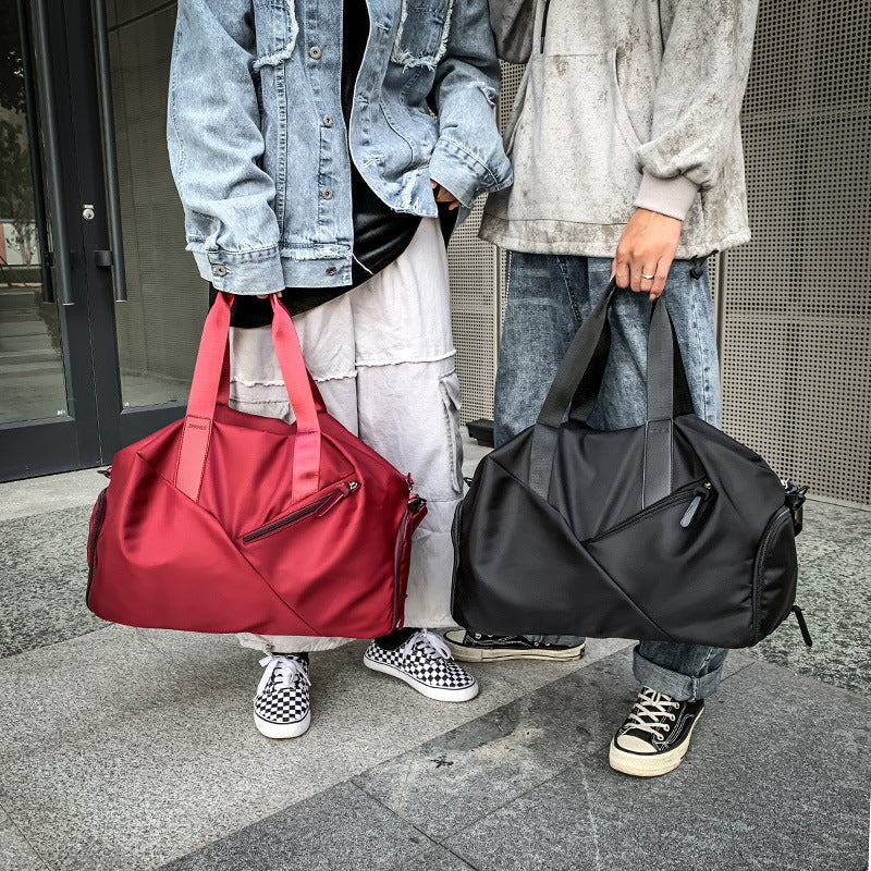 Sacs de voyage coréens secs et humides portables pour femmes, hommes et courtes distances