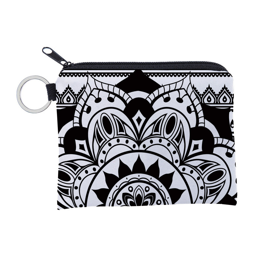 Mandala Pattern Waterproof Storage Small Portable Coin Purses