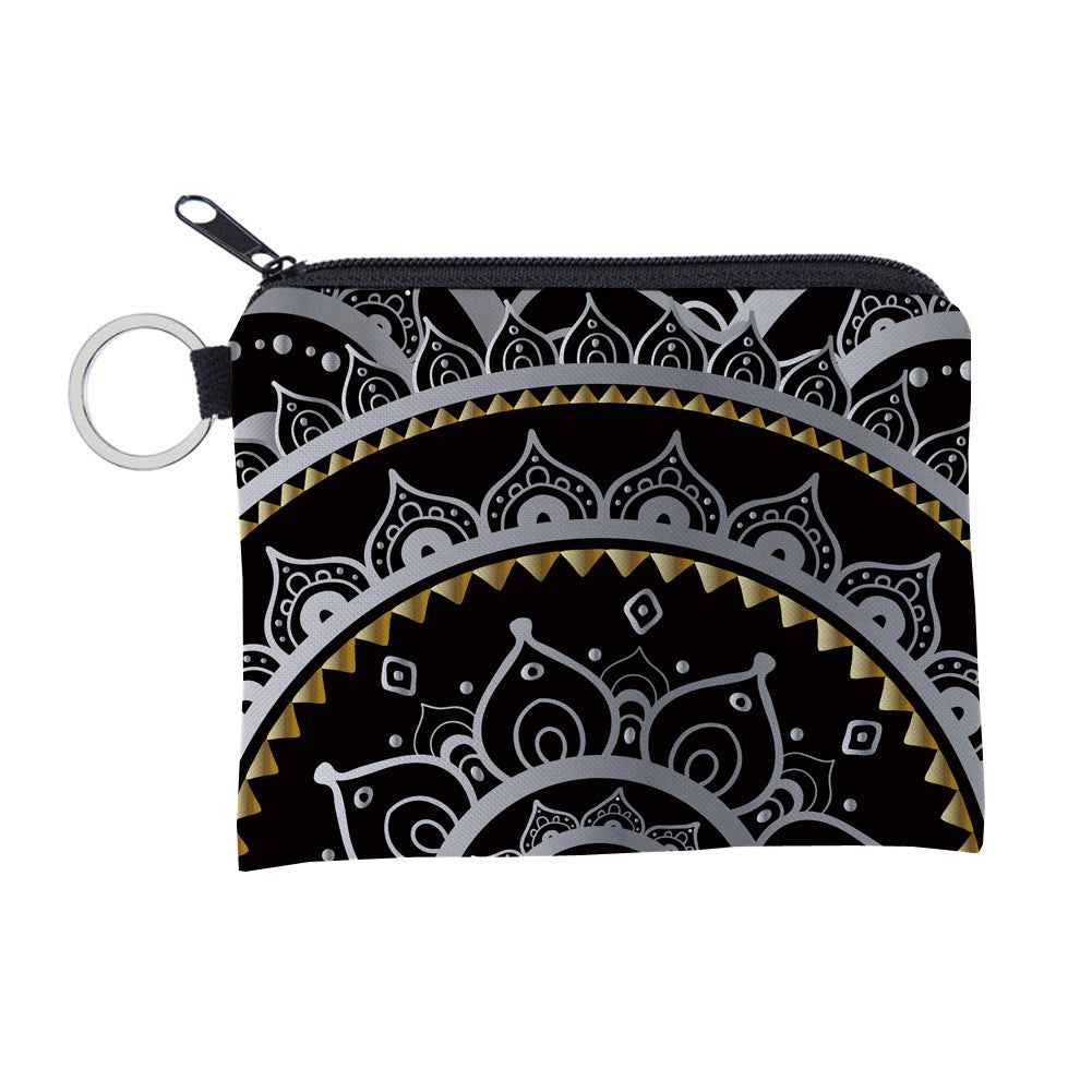 Mandala Pattern Waterproof Storage Small Portable Coin Purses