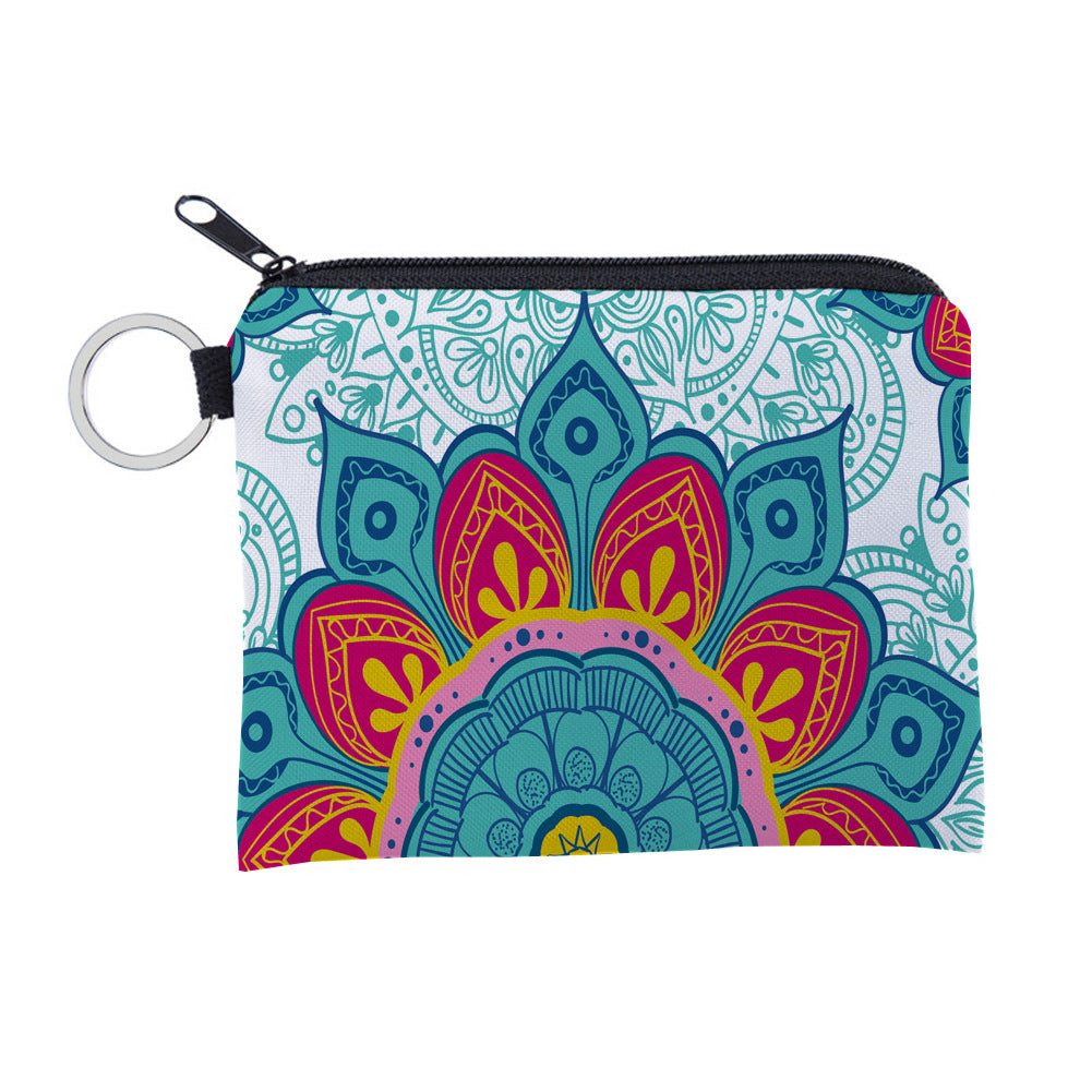 Mandala Pattern Waterproof Storage Small Portable Coin Purses