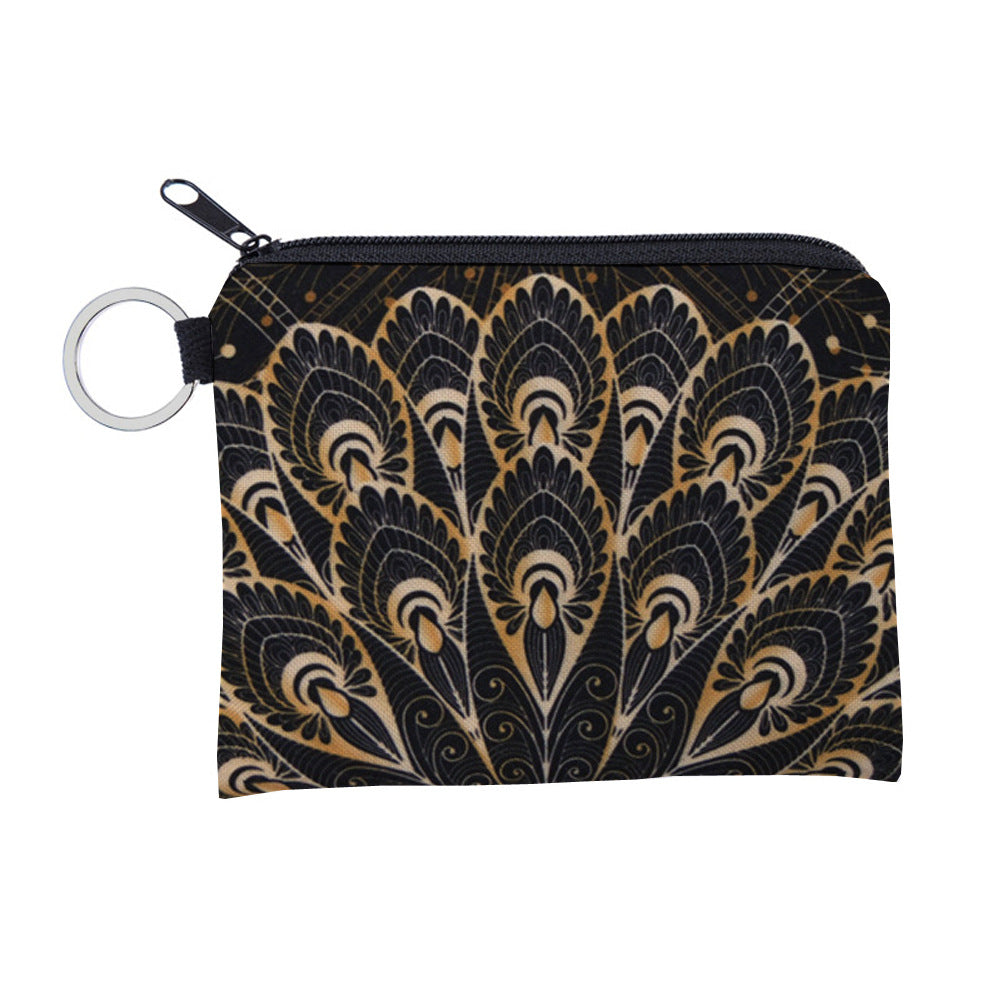 Mandala Pattern Waterproof Storage Small Portable Coin Purses