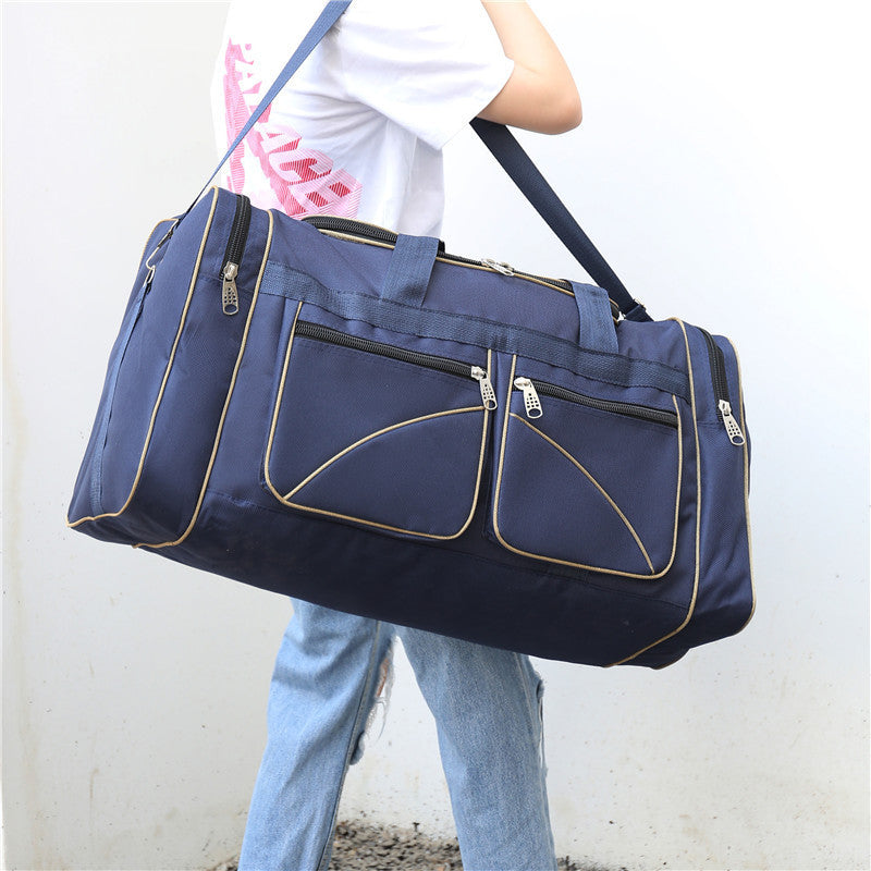 Men's Oxford Cloth Moving Storage Collect Clothes Travel Bags