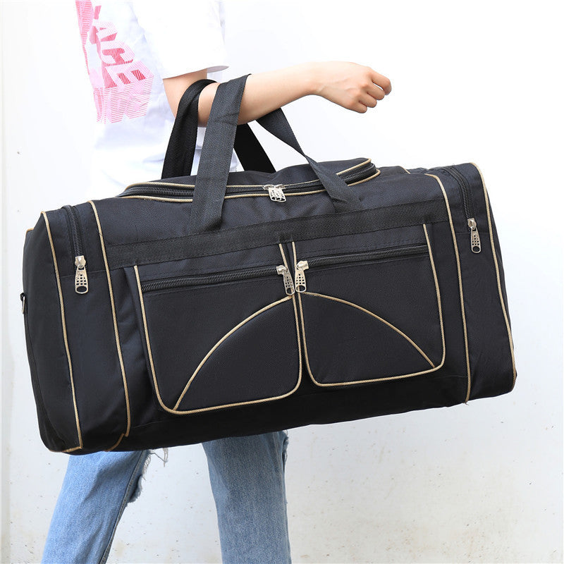 Men's Oxford Cloth Moving Storage Collect Clothes Travel Bags