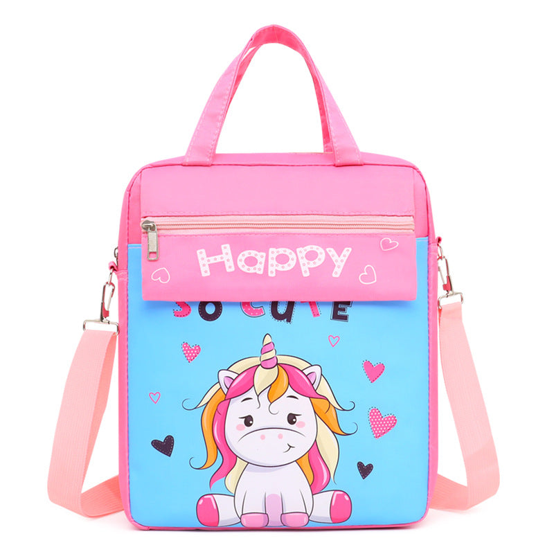 Children's Cartoon Primary Tuition Male Female Homework Children's Shoulder Bags