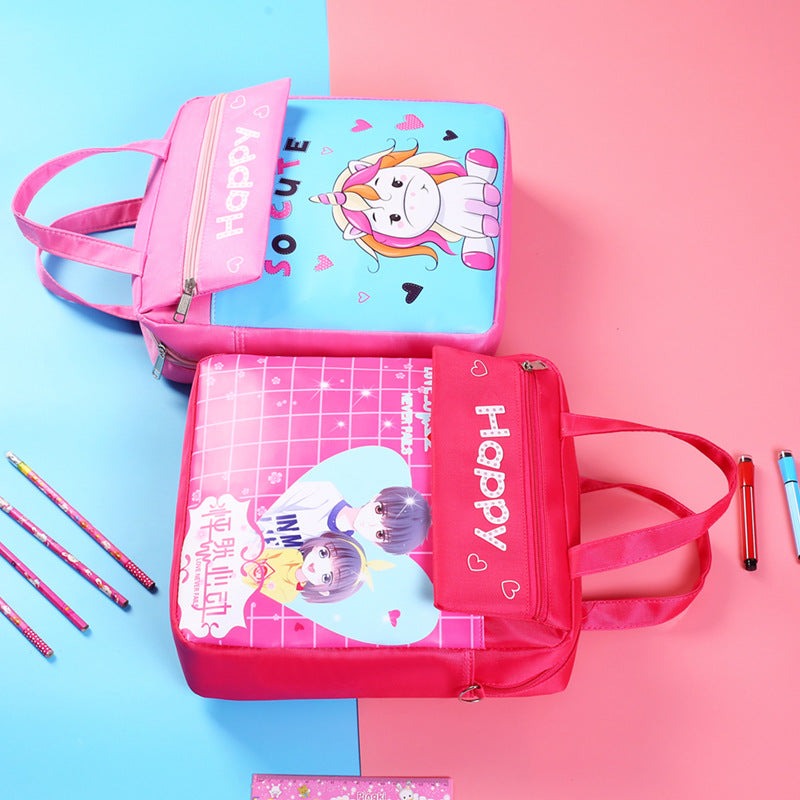 Children's Cartoon Primary Tuition Male Female Homework Children's Shoulder Bags