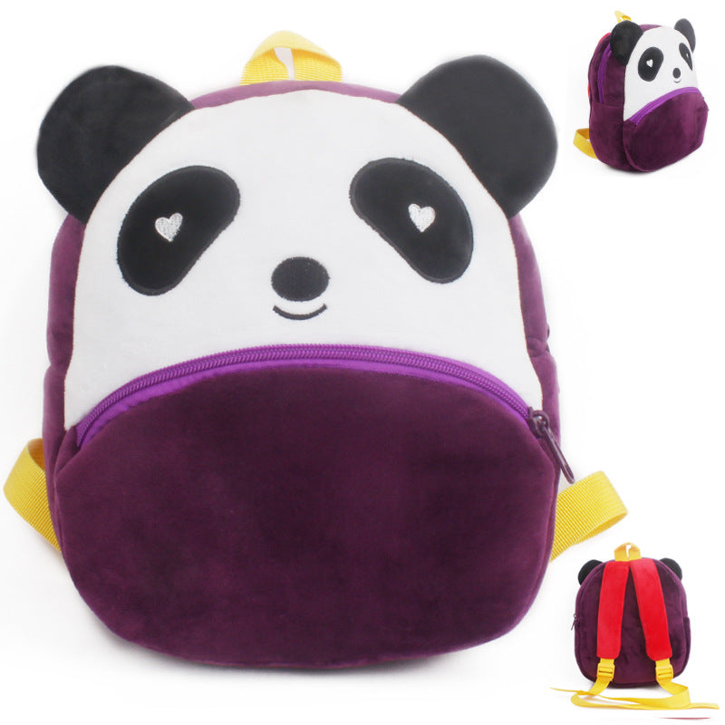 Children's Animal Model Plush Years Old Children's Backpacks