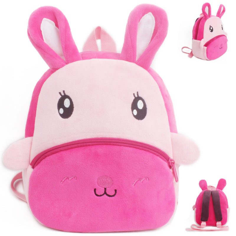 Children's Animal Model Plush Years Old Children's Backpacks