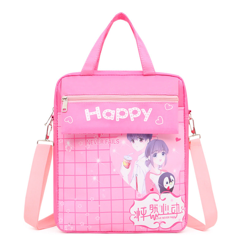 Children's Cartoon Primary Tuition Male Female Homework Children's Shoulder Bags