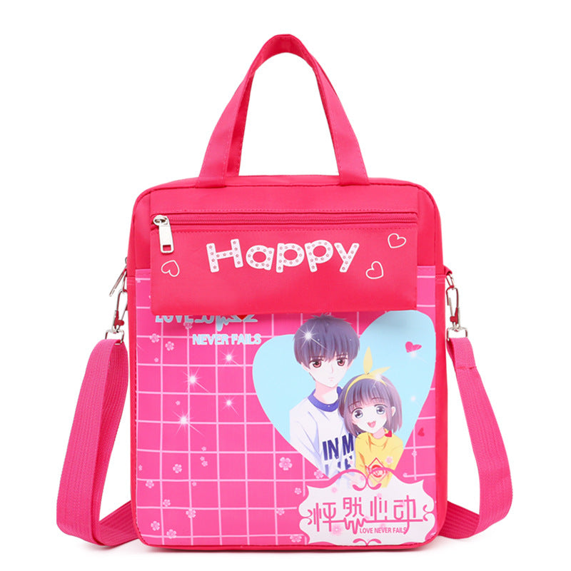 Children's Cartoon Primary Tuition Male Female Homework Children's Shoulder Bags