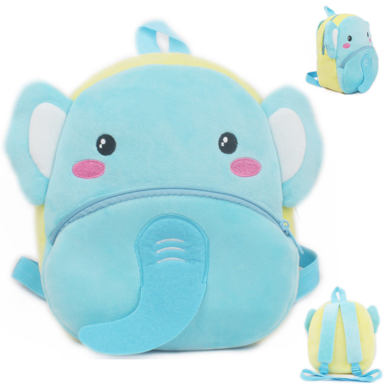 Children's Animal Model Plush Years Old Children's Backpacks