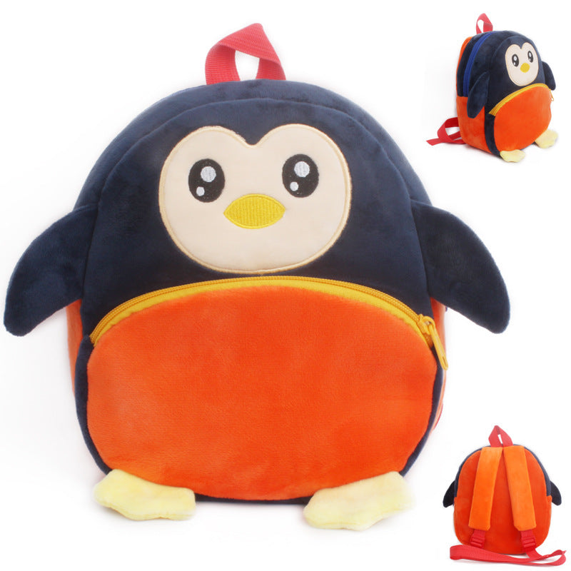 Children's Animal Model Plush Years Old Children's Backpacks