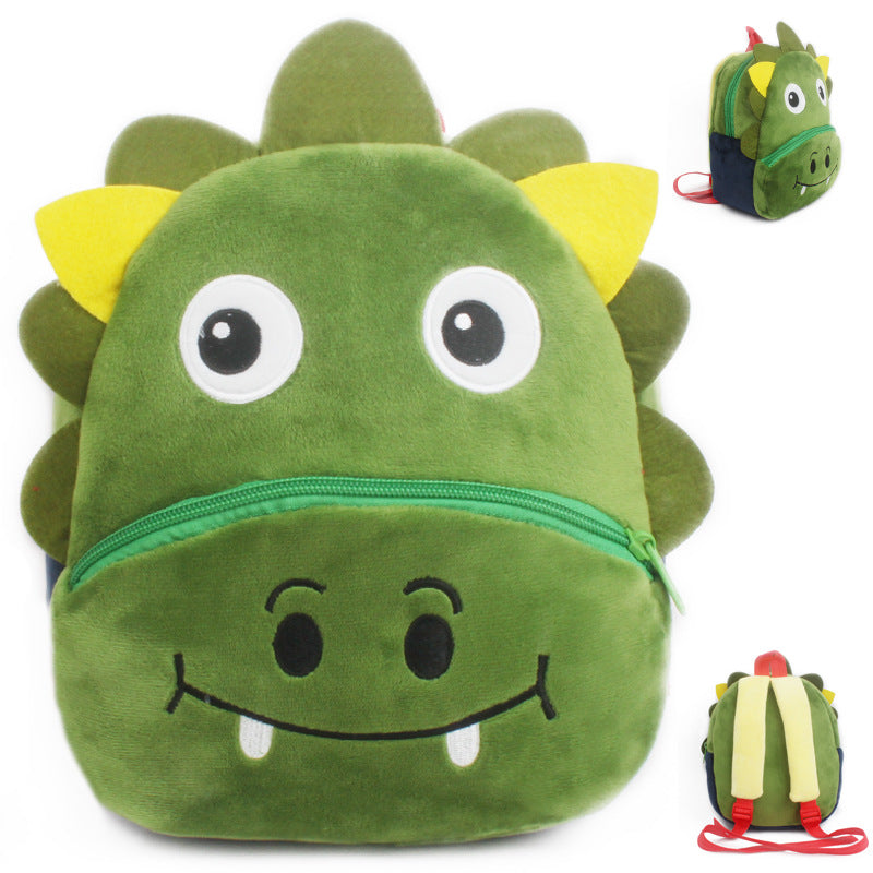 Children's Animal Model Plush Years Old Children's Backpacks