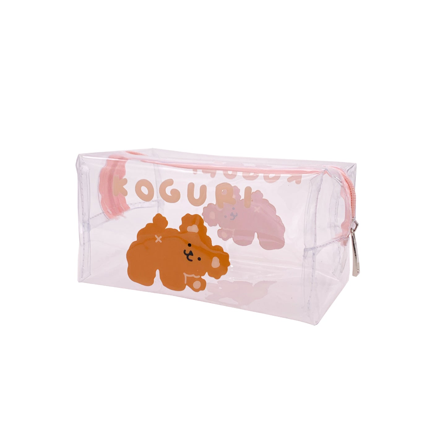 Storage Smiley Face Summer Love Peach Cosmetic Bags