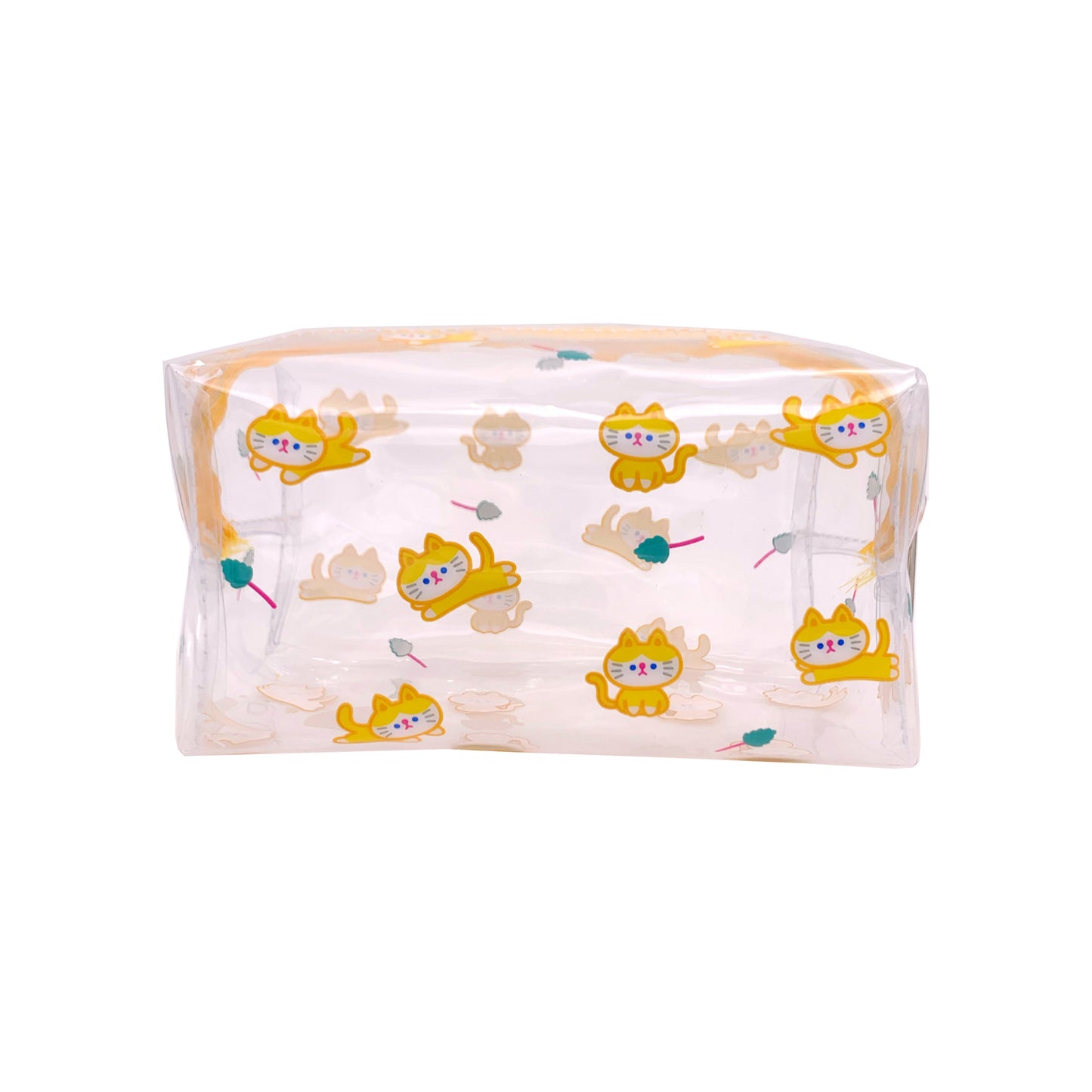 Storage Smiley Face Summer Love Peach Cosmetic Bags