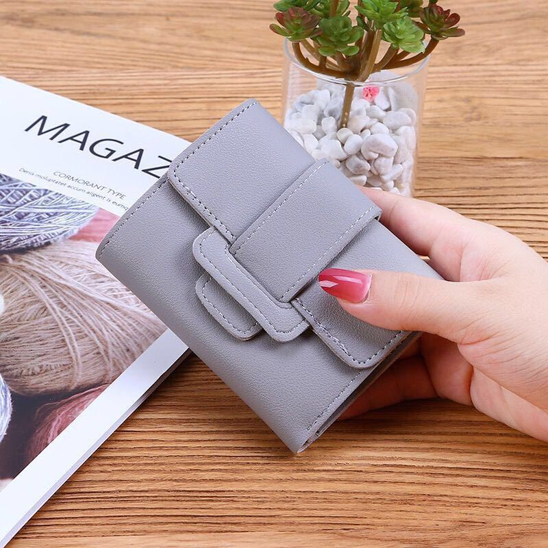 Female Short Korean Fashion Cute Small Portable Ladies Wallets