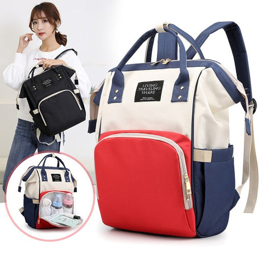 Capacity Fashion Mom Dry Wet Separation Backpacks