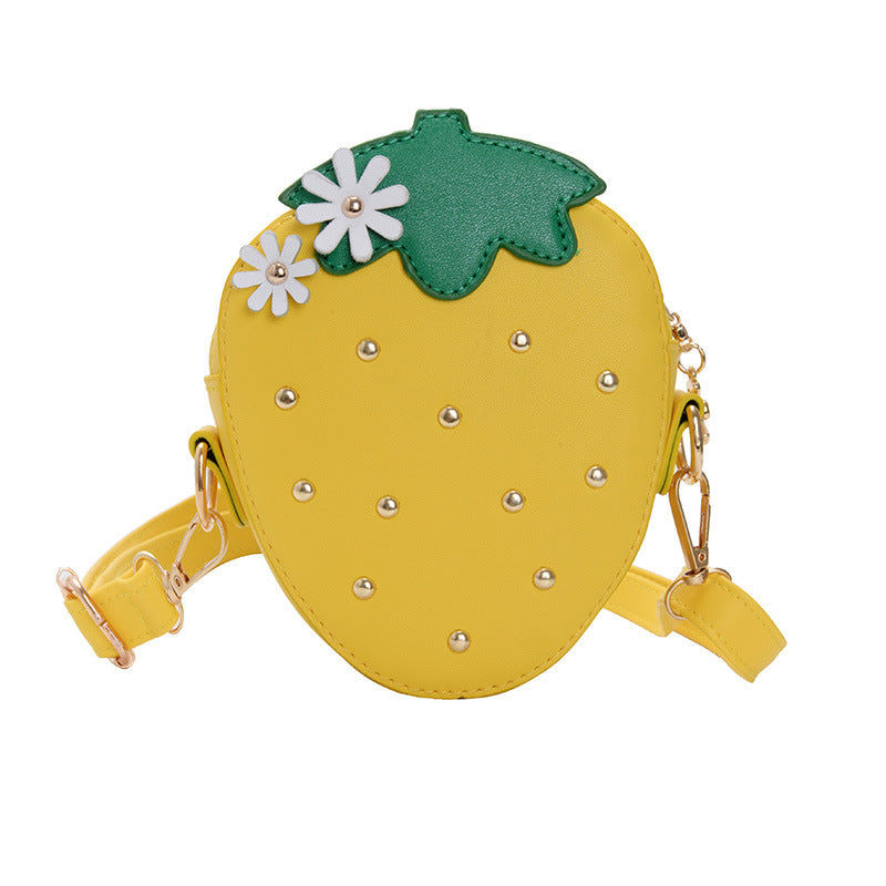 Women's Spring Sweet Willow Strawberry Style Adjustable Children's Shoulder Bags