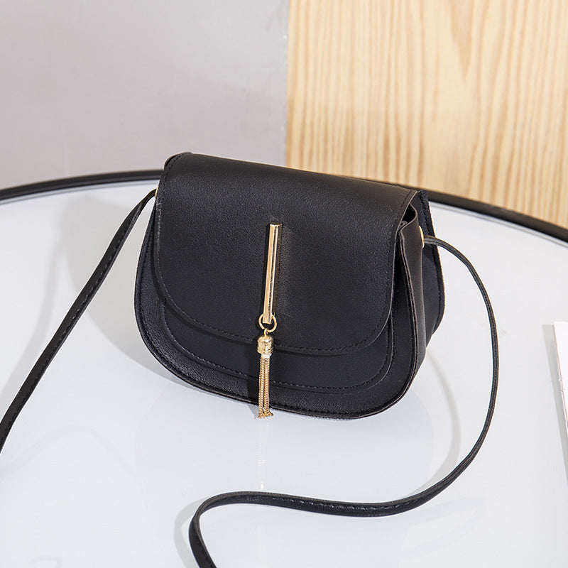 Korean Mini Iron Tassel Small Square Crossbody Bags