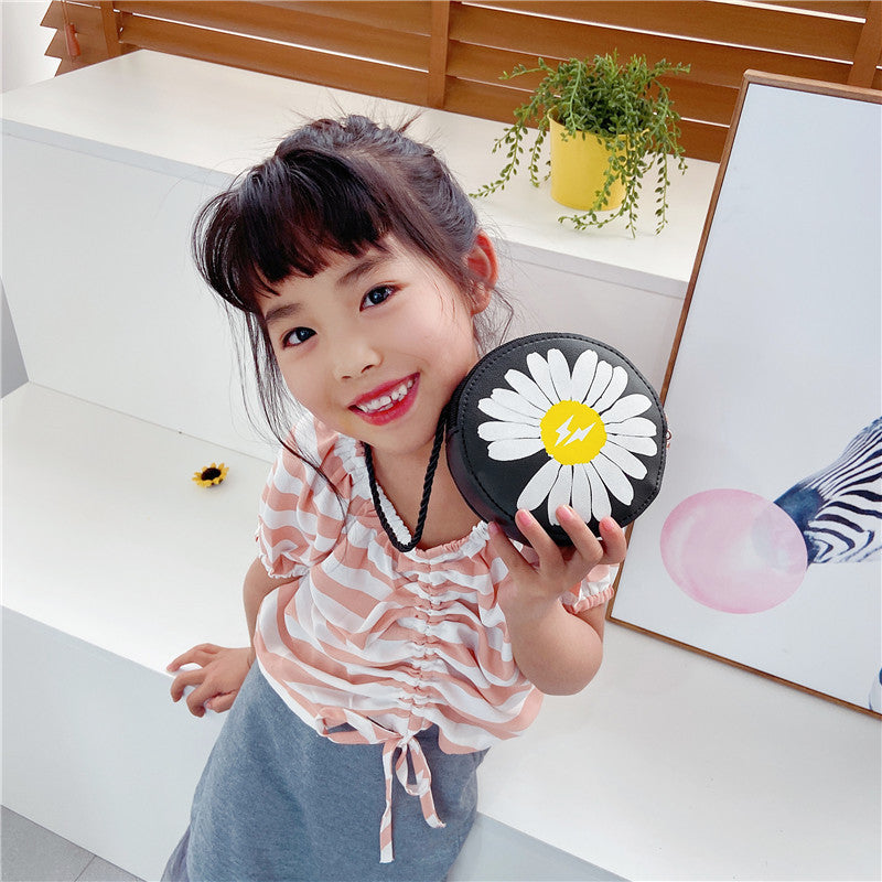 Cartoon Small Fashion Little Daisy Princess Children's Shoulder Bags