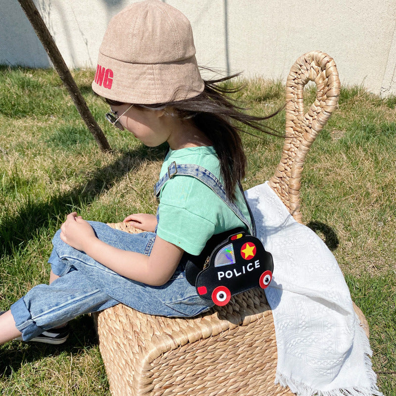 Voiture pour enfants dessin animé garçons changement décoratif sacs à bandoulière pour enfants en bas âge