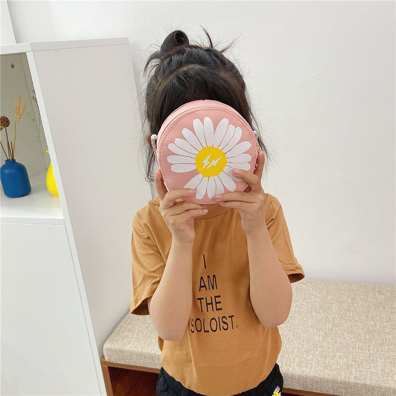 Cartoon Small Fashion Little Daisy Princess Children's Shoulder Bags