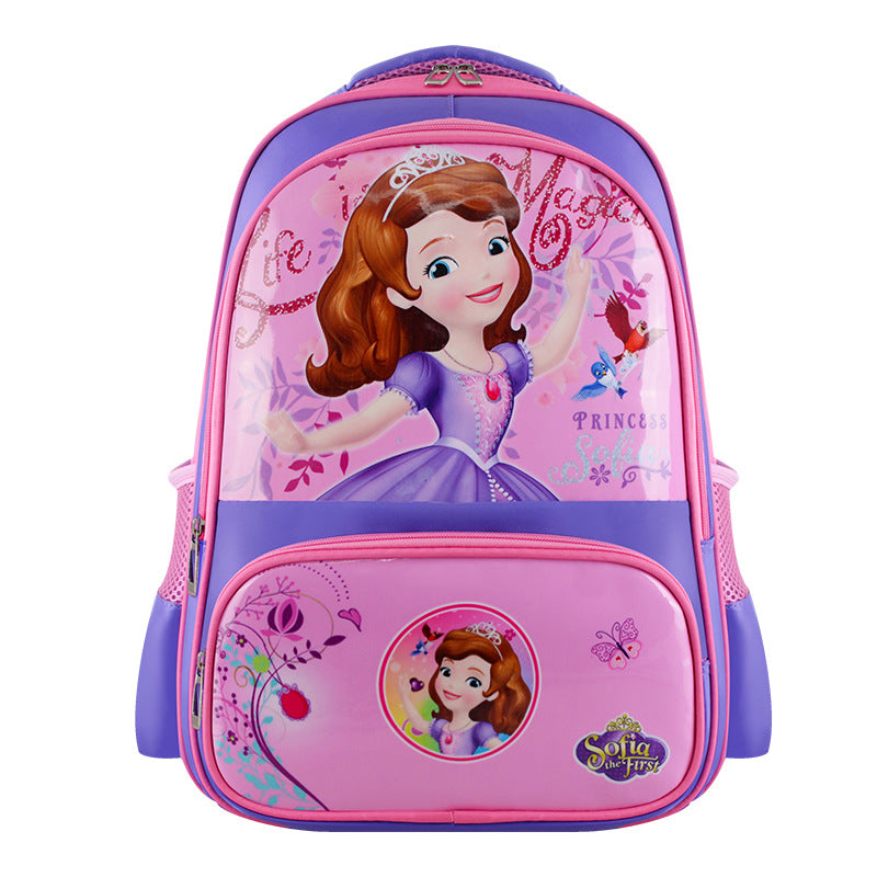 Versatile Primary Boys Cartoon Burden Reduction Elementary School Students' Schoolbags